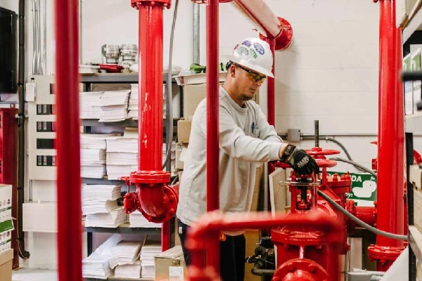 On-call maintenance of all fire safety systems and equipment, including sprinkler system, fire alarm system and pumps