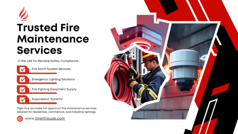 Trusted fire safety maintenance