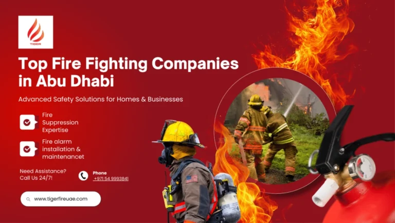 Fire fighting companies in Abu Dhabi performing inspection of safety systems