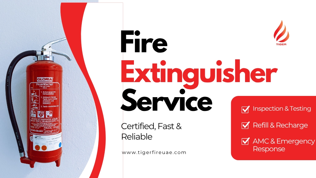 Top Fire Extinguisher Service Providers in UAE: Certified, Fast & Reliable