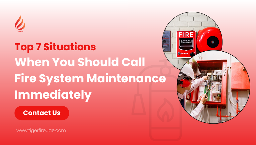 Top 7 Situations When You Should Call Fire System Maintenance Immediately