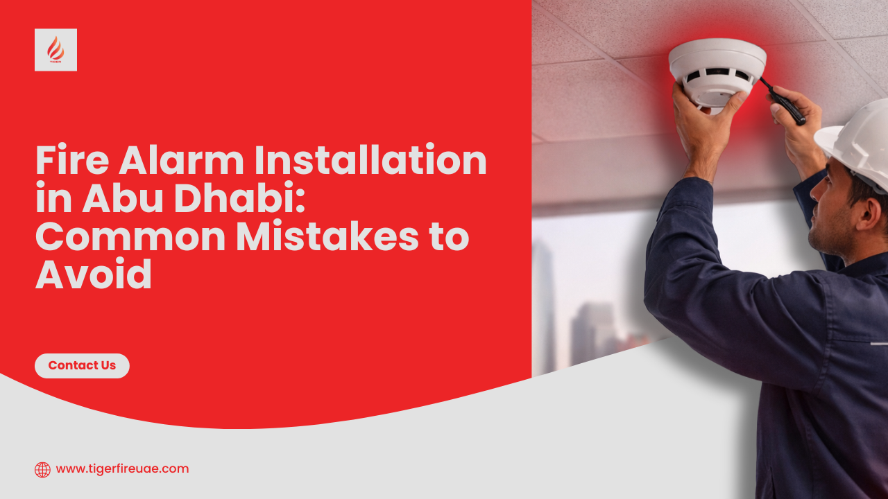 Fire Alarm Installation in Abu Dhabi: Common Mistakes to Avoid