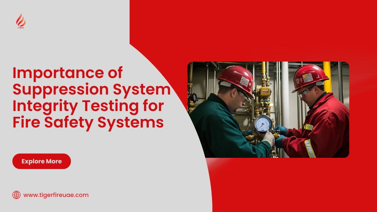 Importance of Suppression System Integrity Testing for Fire Safety Systems