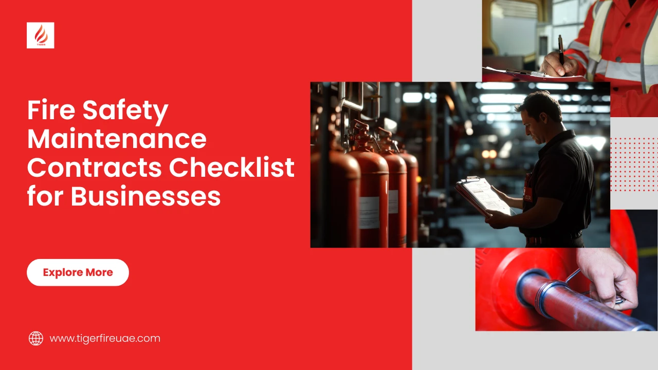 Fire Safety Maintenance Contracts Checklist for Businesses
