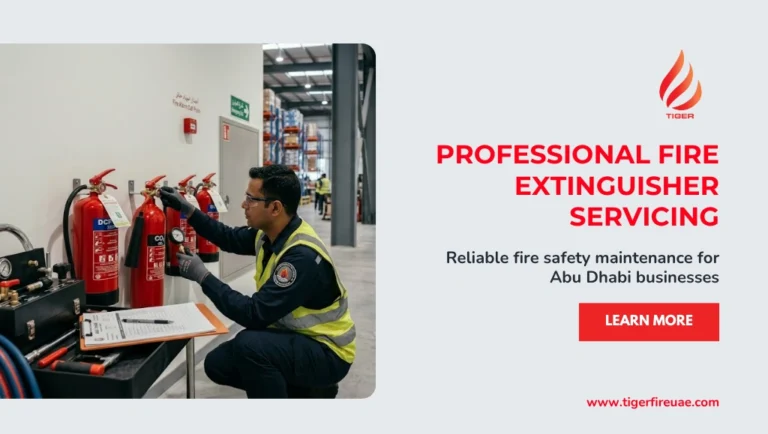 Fire Extinguisher Servicing in Abu Dhabi