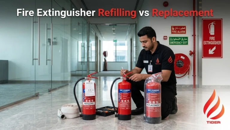 Fire Extinguisher Refilling vs Replacement