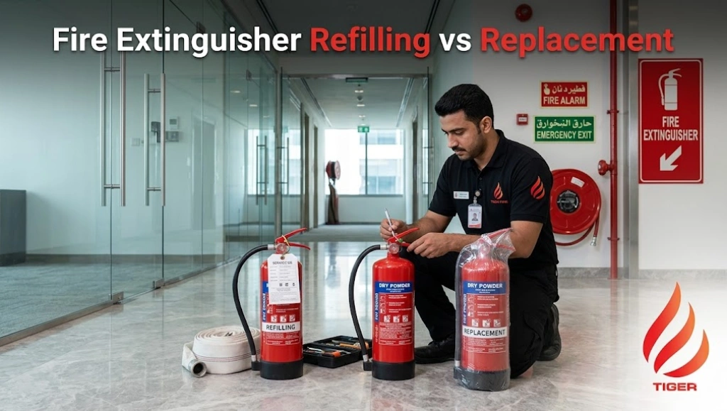 Fire Extinguisher Refilling vs Replacement