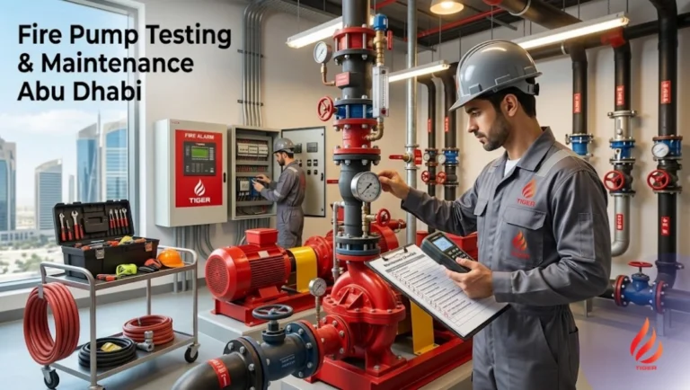 Fire Pump Testing and Maintenance Abu Dhabi