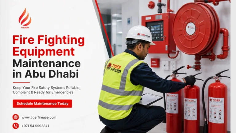 Fire Fighting Equipment Maintenance in Abu Dhabi