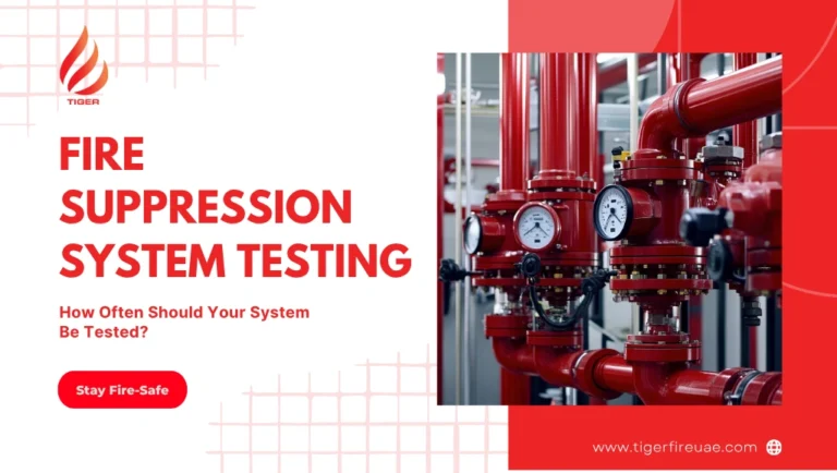fire suppression system testing Abu Dhabi