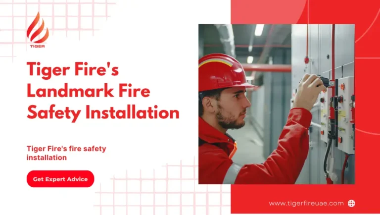 Tiger Fire's Landmark Fire Safety Installation